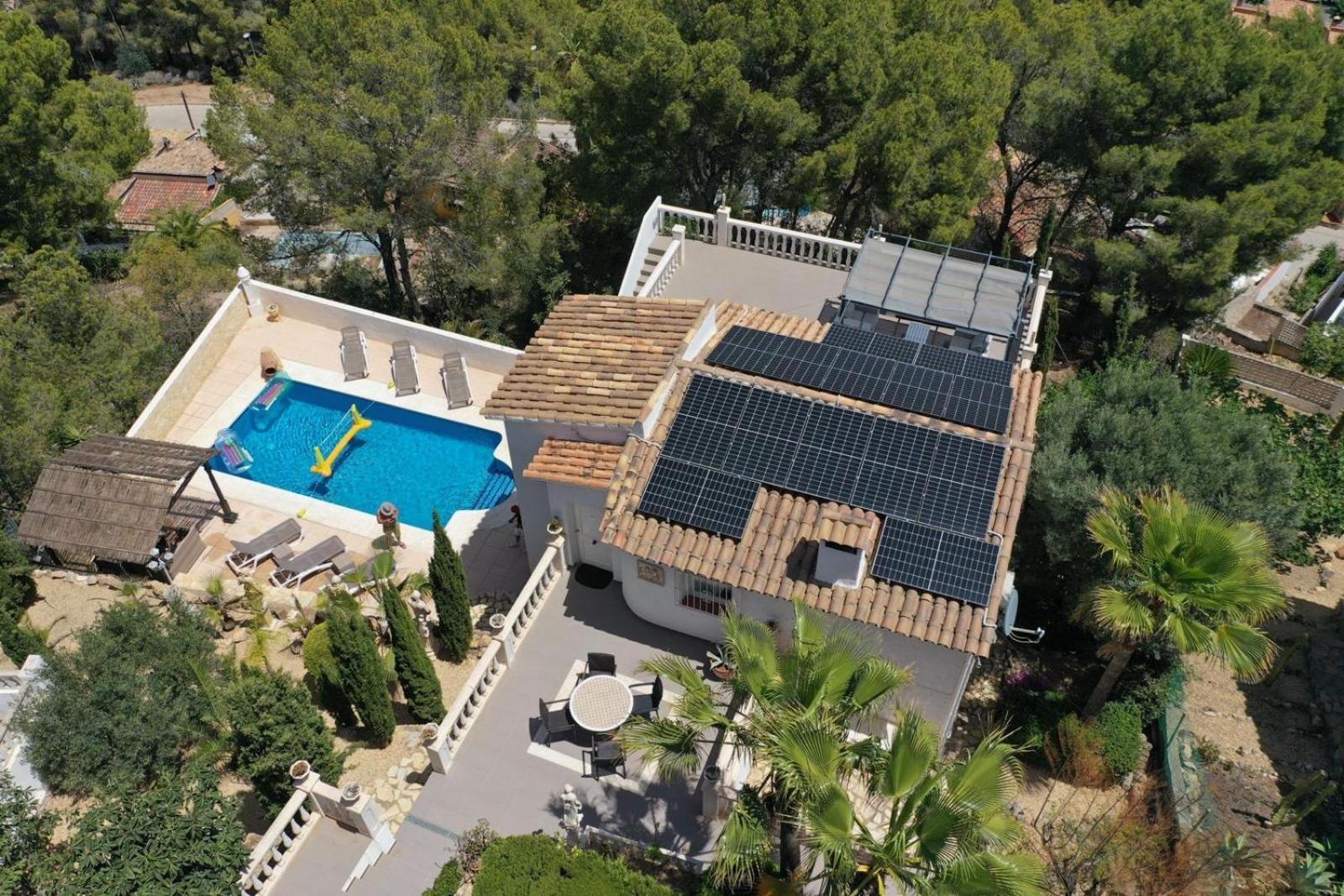 Villa Santorini Costa Blanca Ла-Нусия Экстерьер фото