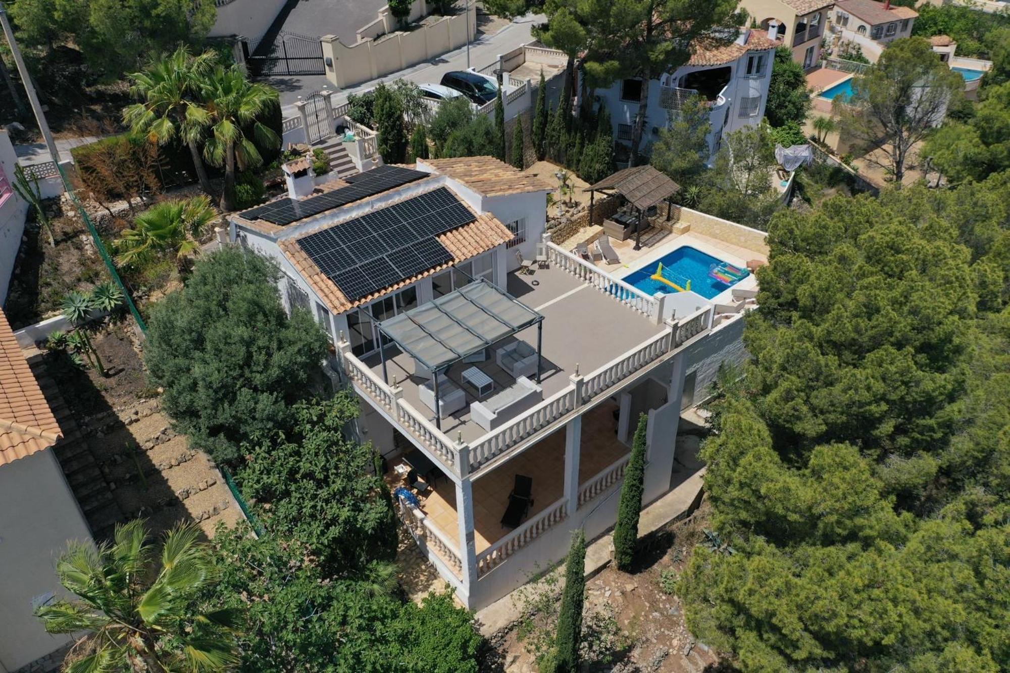 Villa Santorini Costa Blanca Ла-Нусия Экстерьер фото